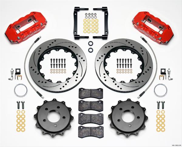 Wilwood AERO4 Big Brake Rear Brake Kits 140-12932-DR