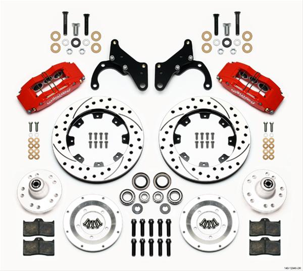 Wilwood Forged DynaPro 6 Big Brake Front Brake Kits 140-12946-DR