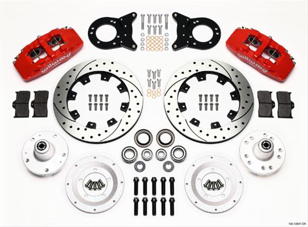 Wilwood Forged DynaPro 6 Big Brake Front Brake Kits 140-12947-DR