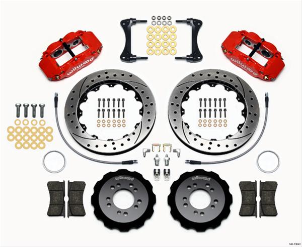 Wilwood Forged Narrow Superlite 6R Big Brake Front Brake Kits 140-13043-DR
