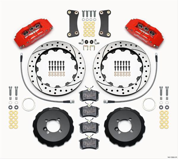Wilwood Forged DynaPro 6 Big Brake Front Brake Kits 140-13062-DR