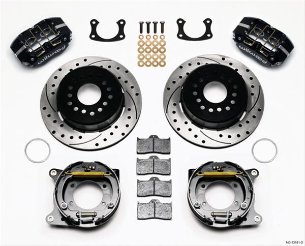 Wilwood DynaPro Lug-Mount Rear Parking Brake Kits 140-13181-D