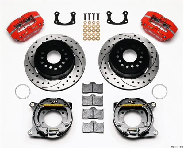 Wilwood DynaPro Lug-Mount Rear Parking Brake Kits 140-13181-DR