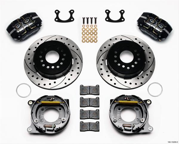 Wilwood DynaPro Dust-Boot Rear Parking Brake Kits 140-13206-D