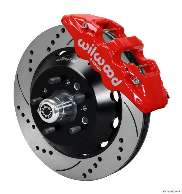 Wilwood AERO6 Big Brake Front Brake Kits 140-13226-DR