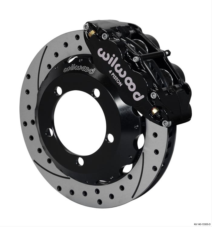 Wilwood Forged Narrow Superlite 4R Big Brake Front Brake Kits 140-13305-D