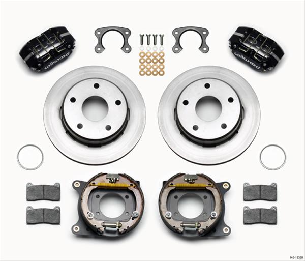 Wilwood DynaPro Lug-Mount Rear Parking Brake Kits 140-13320