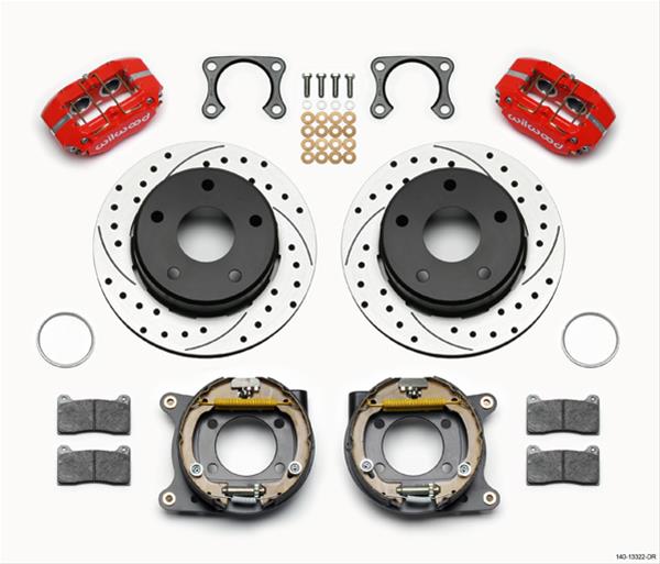 Wilwood DynaPro Lug-Mount Rear Parking Brake Kits 140-13322-DR