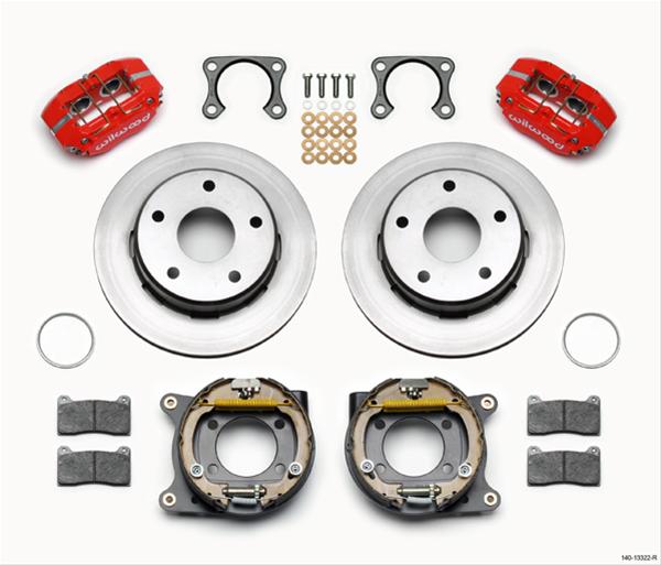 Wilwood DynaPro Lug-Mount Rear Parking Brake Kits 140-13322-R