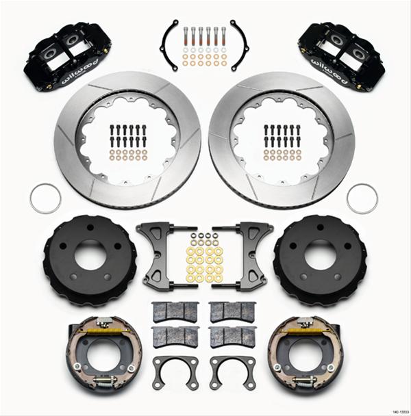 Wilwood Forged Narrow Superlite 4R Big Brake Rear Parking Brake Kits 140-13333