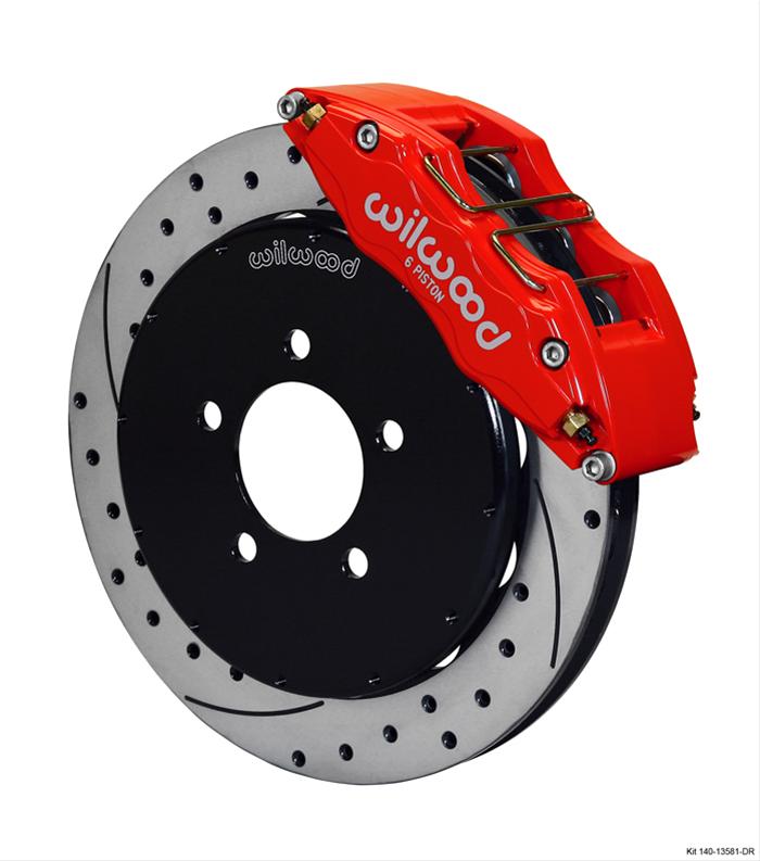 Wilwood Forged DynaPro 6 Big Brake Front Brake Kits 140-13581-DR