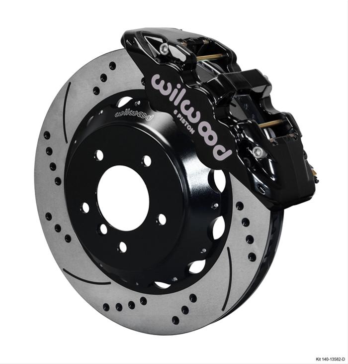 Wilwood AERO6 Big Brake Front Brake Kits 140-13582-D