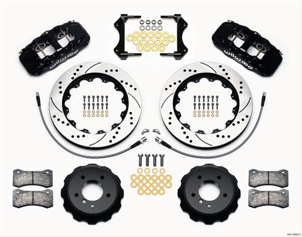 Wilwood AERO6 Big Brake Front Brake Kits 140-13582-D