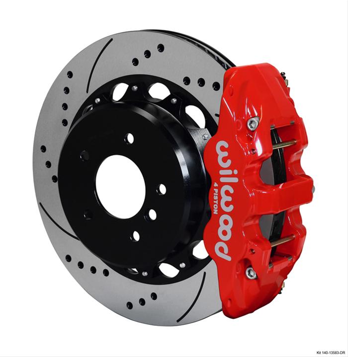 Wilwood AERO4 Big Brake Rear Brake Kits 140-13583-DR
