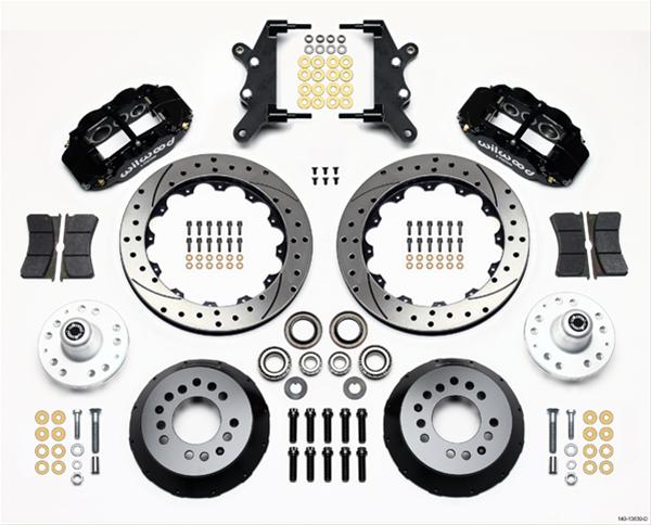 Wilwood Forged Narrow Superlite 6R Big Brake Front Brake Kits 140-13630-D
