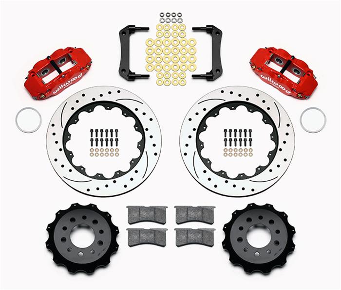 Wilwood Forged Narrow Superlite 4R Big Brake Rear Brake Kits 140-13648-DR
