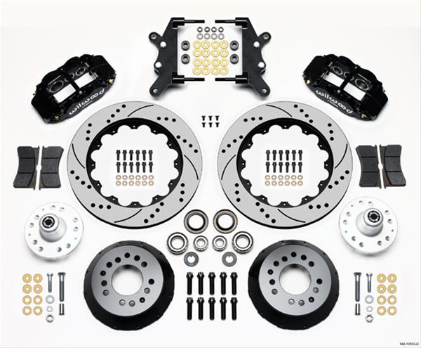 Wilwood Forged Narrow Superlite 6R Big Brake Front Brake Kits 140-13655-D