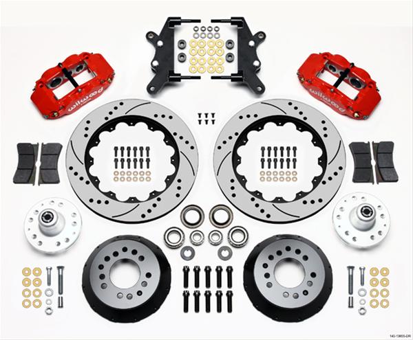 Wilwood Forged Narrow Superlite 6R Big Brake Front Brake Kits 140-13655-DR