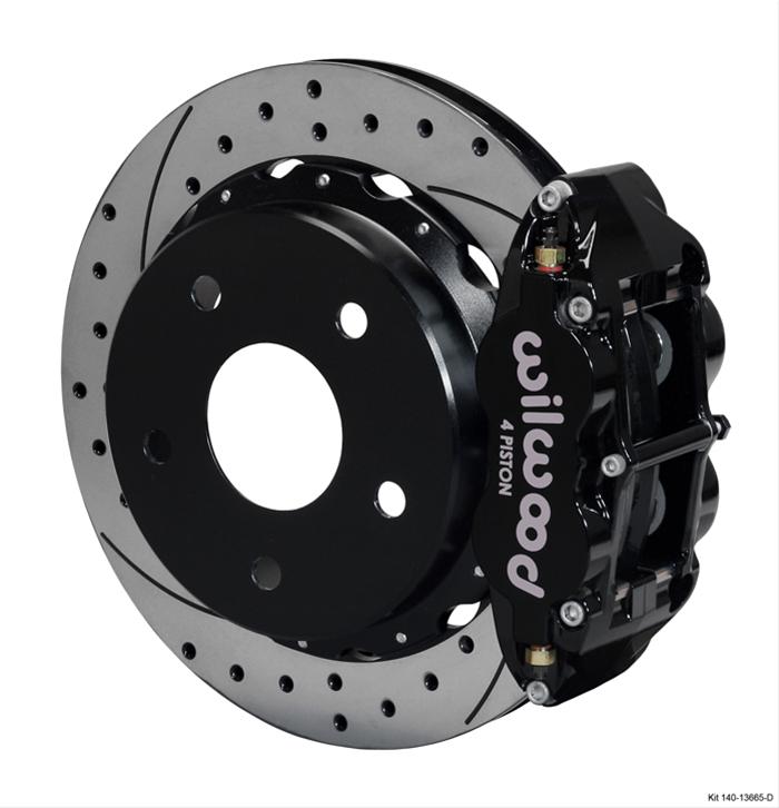 Wilwood Forged Narrow Superlite 4R Big Brake Rear Parking Brake Kits 140-13665-D