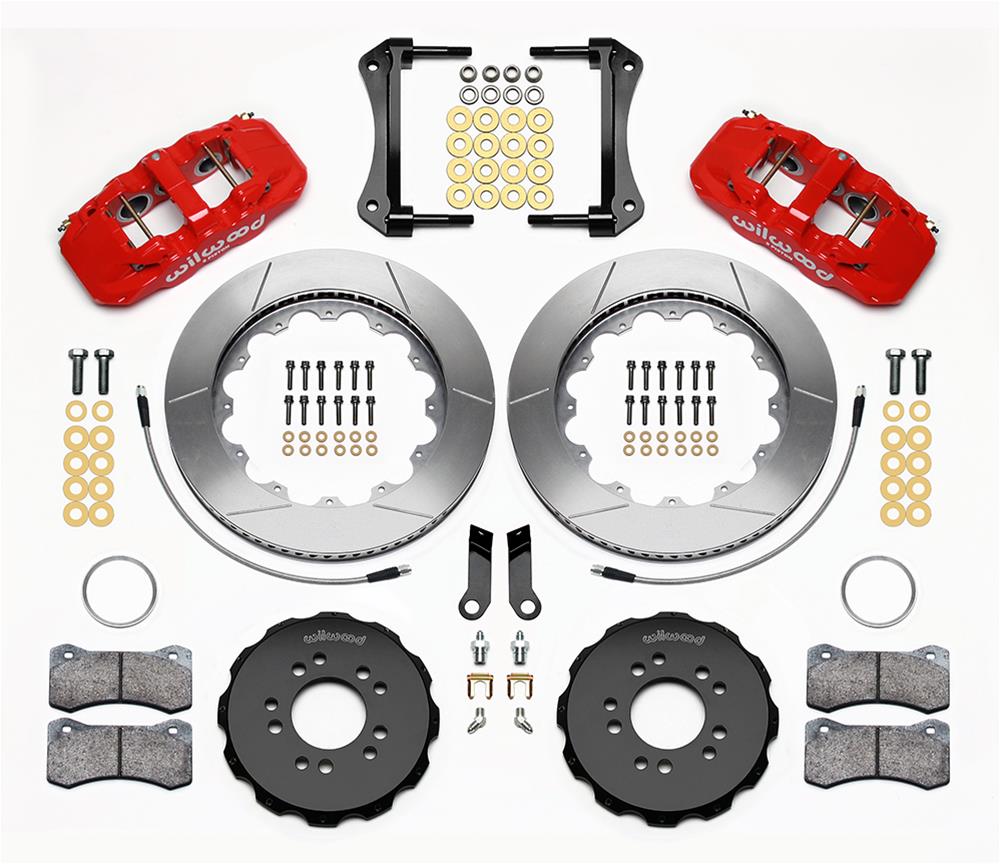 Wilwood AERO6 Racing Big Brake Front Brake Kits 140-13685-R