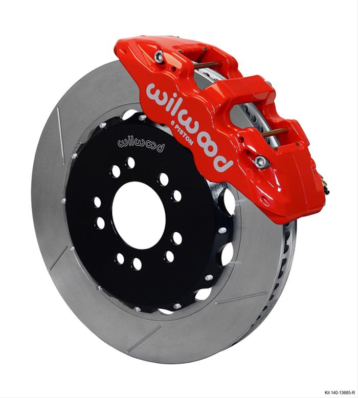 Wilwood AERO6 Racing Big Brake Front Brake Kits 140-13685-R