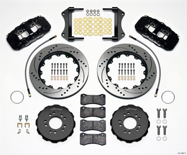 Wilwood AERO6 Big Brake Front Brake Kits 140-13697-D