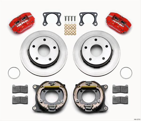 Wilwood DynaPro Lug-Mount Rear Parking Brake Kits 140-13733-R