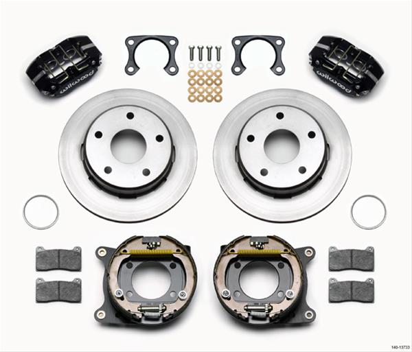Wilwood DynaPro Lug-Mount Rear Parking Brake Kits 140-13733