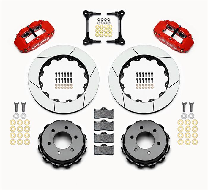 Wilwood Forged Narrow Superlite 6R Big Brake Rear Disc Brake Kits 140-13866-R