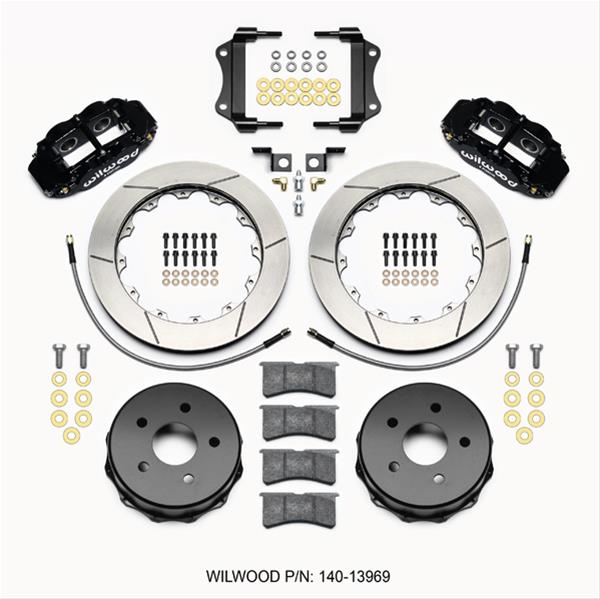 Wilwood Forged Narrow Superlite 4R Big Brake Rear Parking Brake Kits 140-13969