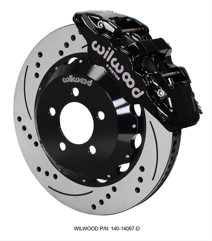 Wilwood AERO6 Big Brake Front Brake Kits 140-14067-D