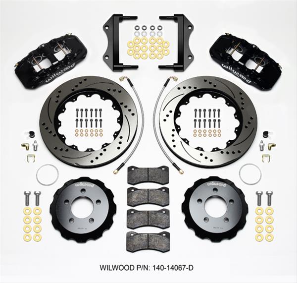 Wilwood AERO6 Big Brake Front Brake Kits 140-14067-D