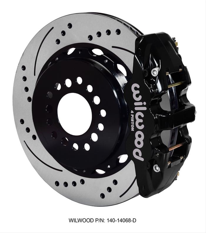 Wilwood AERO4 Big Brake Rear Brake Kits 140-14068-D