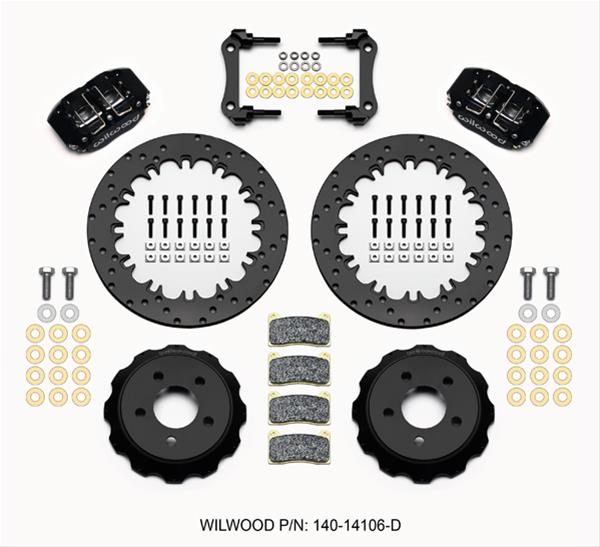 Wilwood DynaPro Radial Rear Drag Brake Kits 140-14106-D