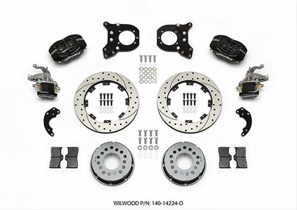 Wilwood Forged Dynalite MC4 Rear Parking Brake Kits 140-14224-D