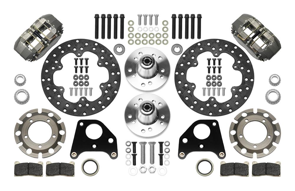 Wilwood DynaPro Lug-Mount Front Dynamic Drag Brake Kits 140-14422-D