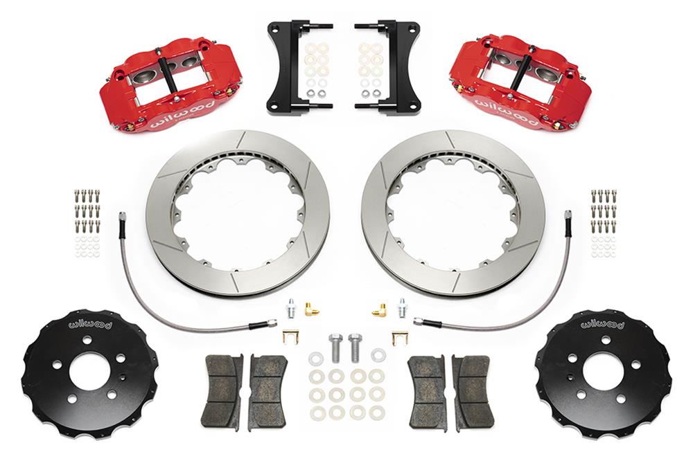 Wilwood Forged Narrow Superlite 6R Big Brake Front Brake Kits 140-14487-R