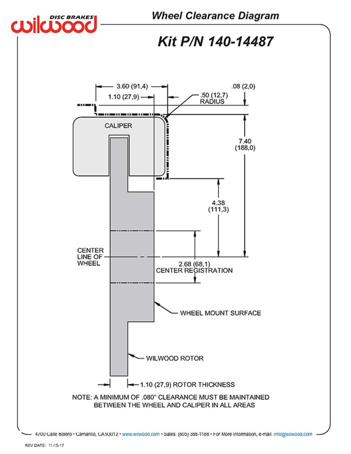 Wilwood Forged Narrow Superlite 6R Big Brake Front Brake Kits 140-14487-R