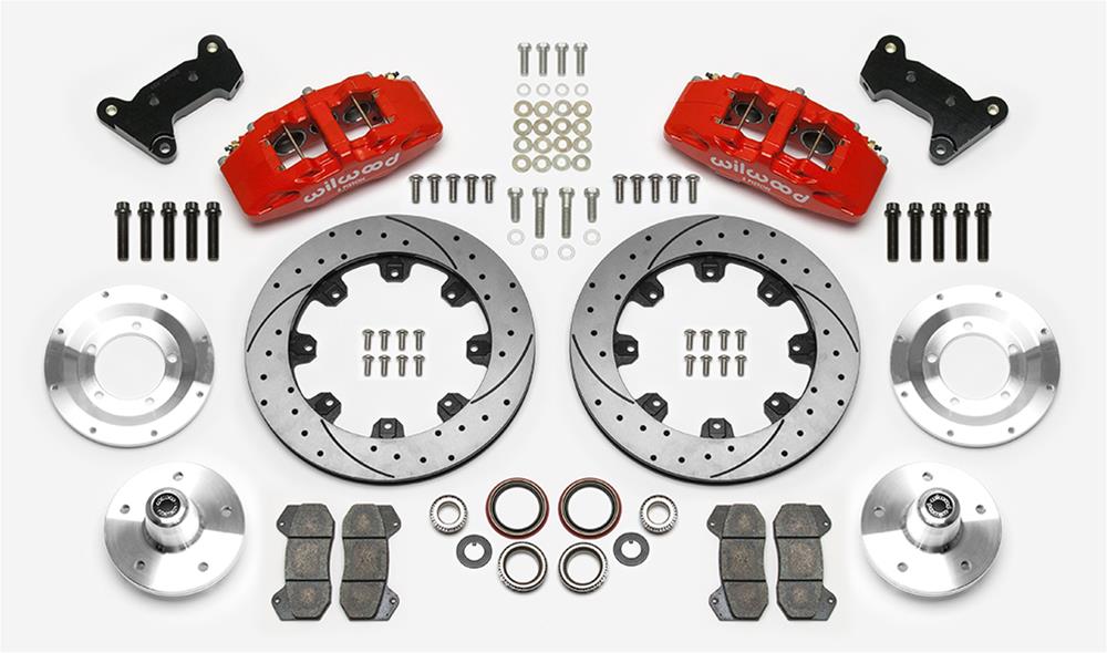 Wilwood Forged DynaPro 6 Big Brake Front Brake Kits 140-14531-DR