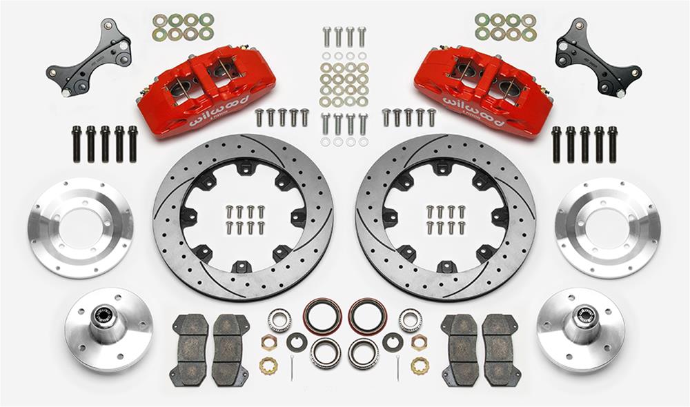 Wilwood Forged DynaPro 6 Big Brake Front Brake Kits 140-14533-DR
