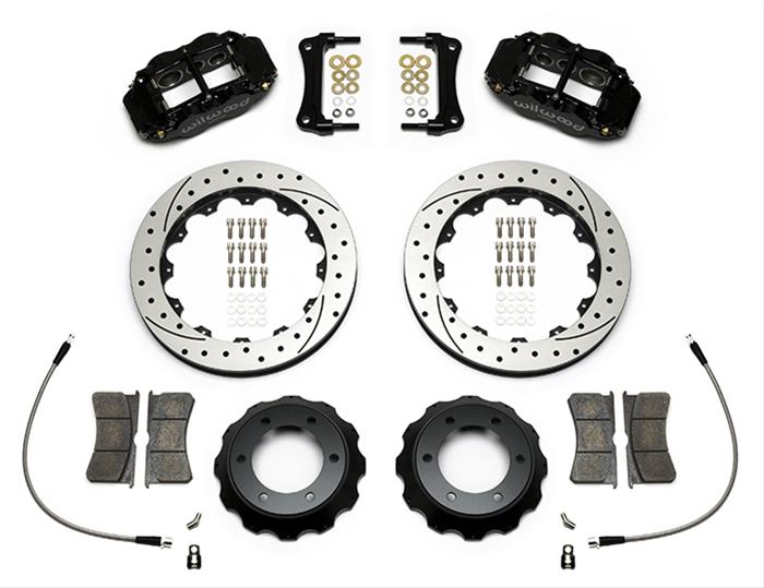 Wilwood Forged Narrow Superlite 6R Big Brake Front Brake Kits 140-14577-D