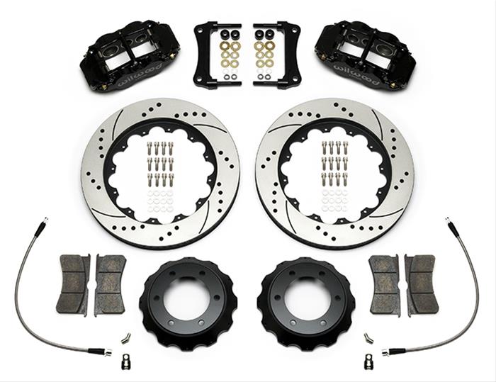 Wilwood Forged Narrow Superlite 6R Big Brake Front Brake Kits 140-14578-D