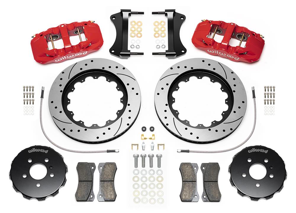 Wilwood AERO6 Big Brake Front Brake Kits 140-14588-DR