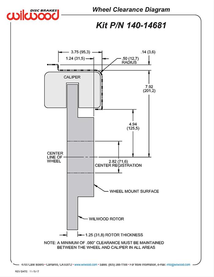 Wilwood Forged Narrow Superlite 6R Big Brake Front Brake Kits 140-14681-DR