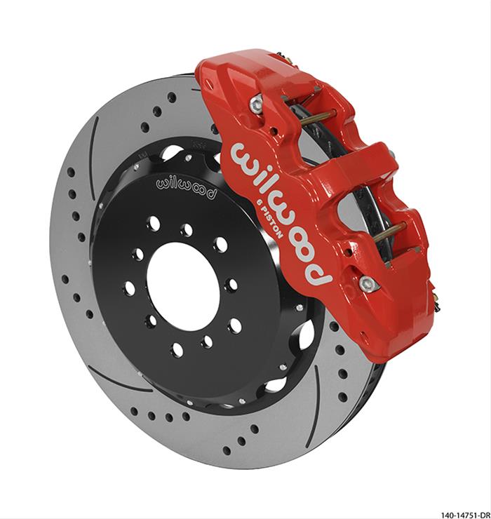 Wilwood AERO6 Big Brake Front Brake Kits 140-14751-DR