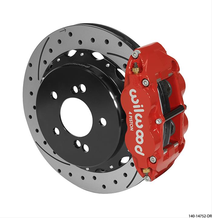 Wilwood Forged Narrow Superlite 4R Big Brake Rear Parking Brake Kits 140-14752-DR