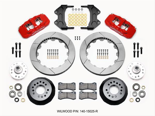 Wilwood AERO6 Big Brake Front Brake Kits 140-15025-R