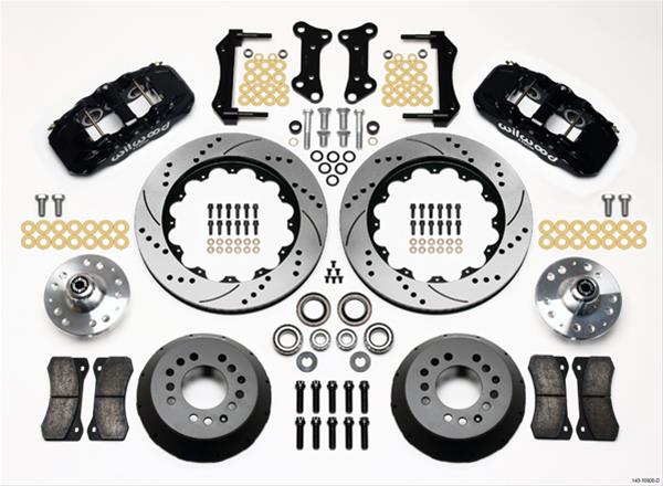 Wilwood AERO6 Big Brake Front Brake Kits 140-15053-D