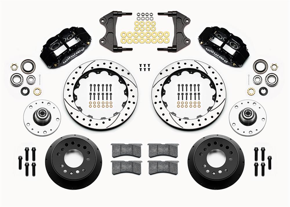 Wilwood Forged Narrow Superlite 6R Big Brake Front Brake Kits 140-15155-D