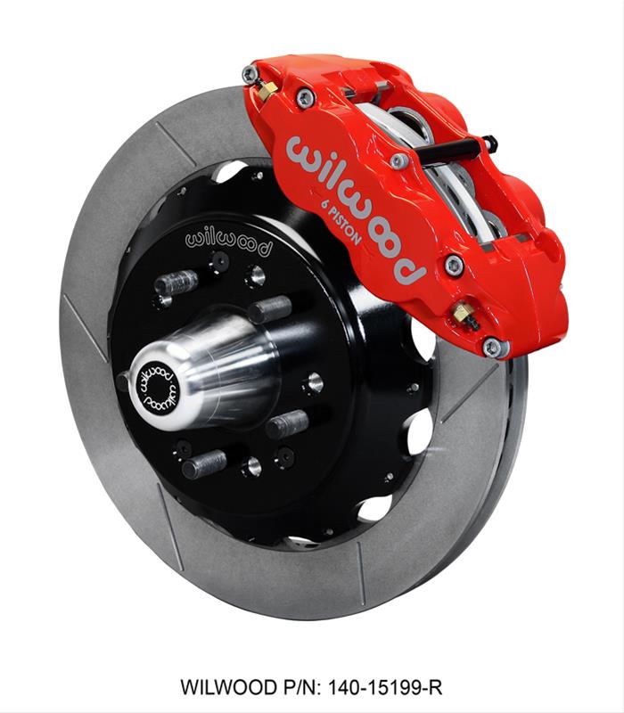 Wilwood Forged Narrow Superlite 6R Big Brake Front Brake Kits 140-15199-R
